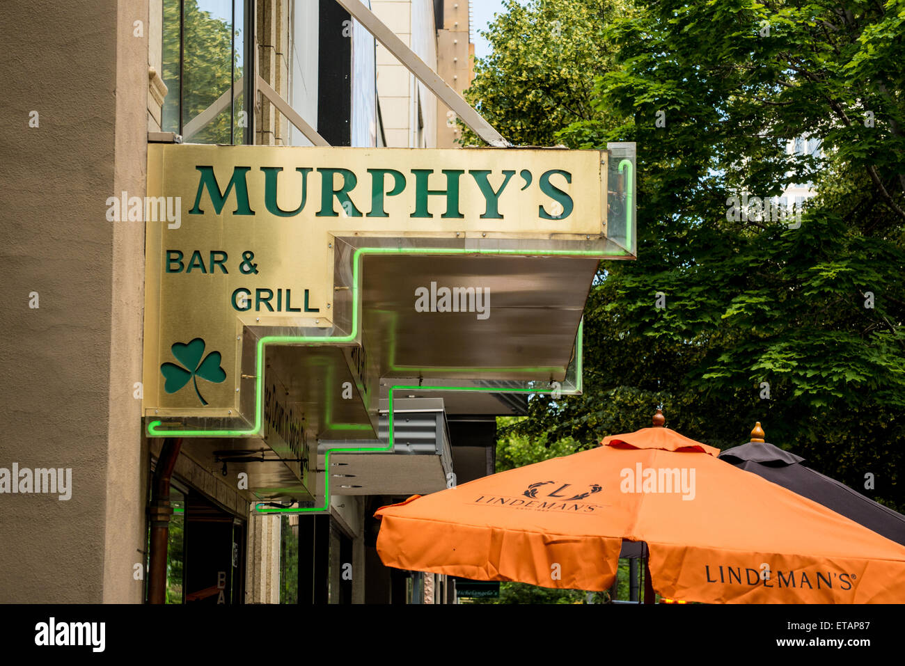 Murphy's Bar and Grill - Salt Lake City, Utah. Irish Pub. Stockfoto