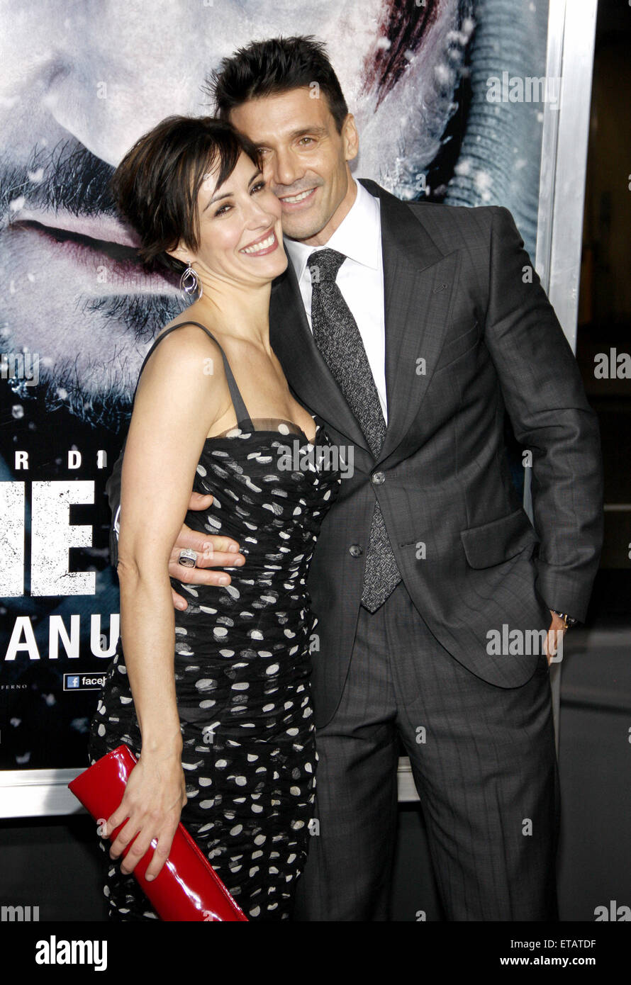 Wendy Moniz und Frank Grillo Stockfoto