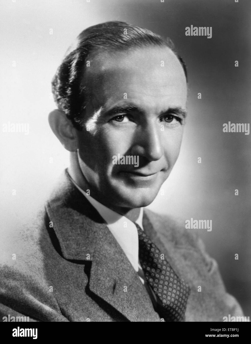 Schauspieler Walter Brennan, Werbung Portrait, 1936 Stockfotografie Alamy