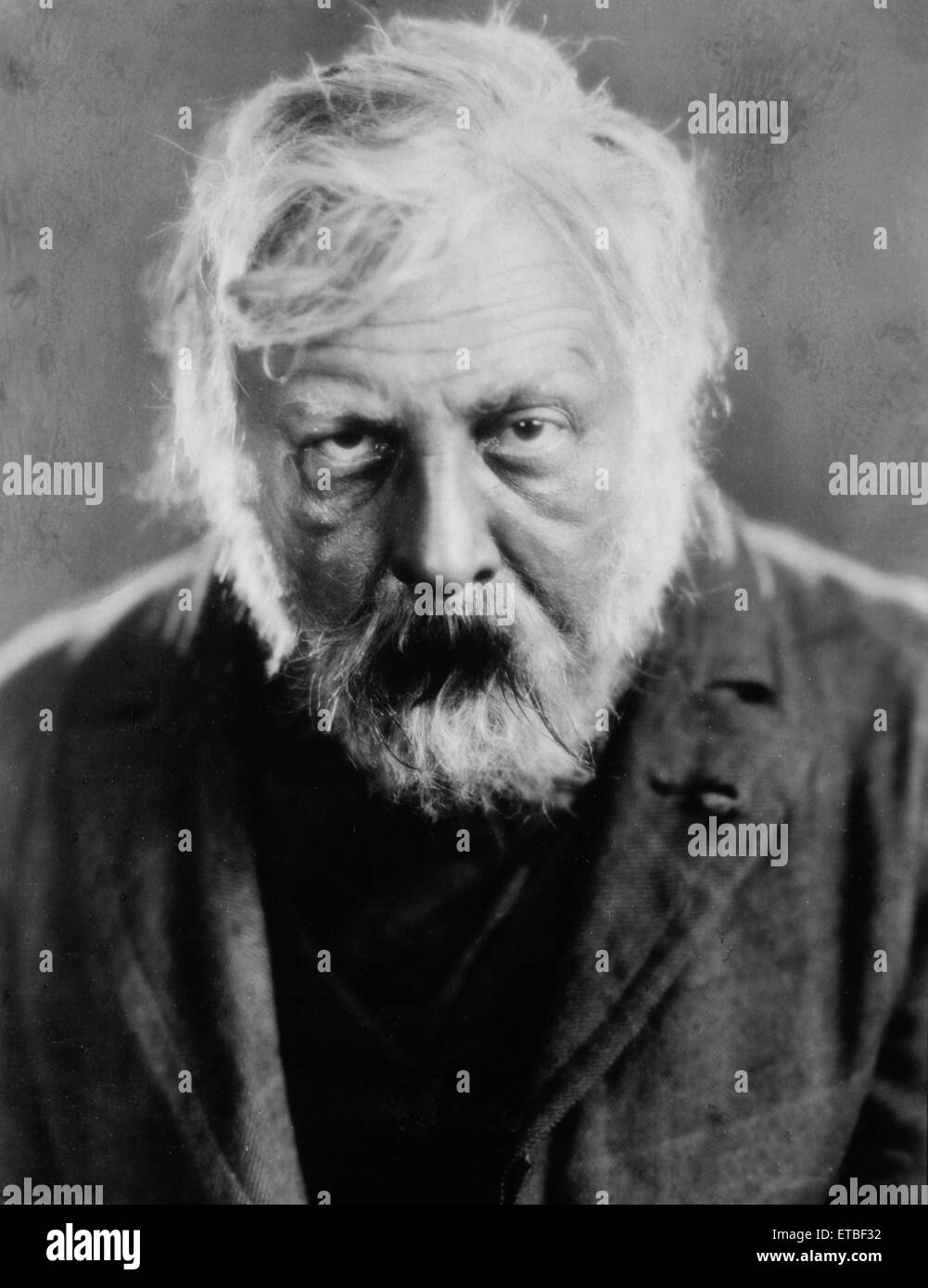 Emil Jannings, am Set von the Silent Film