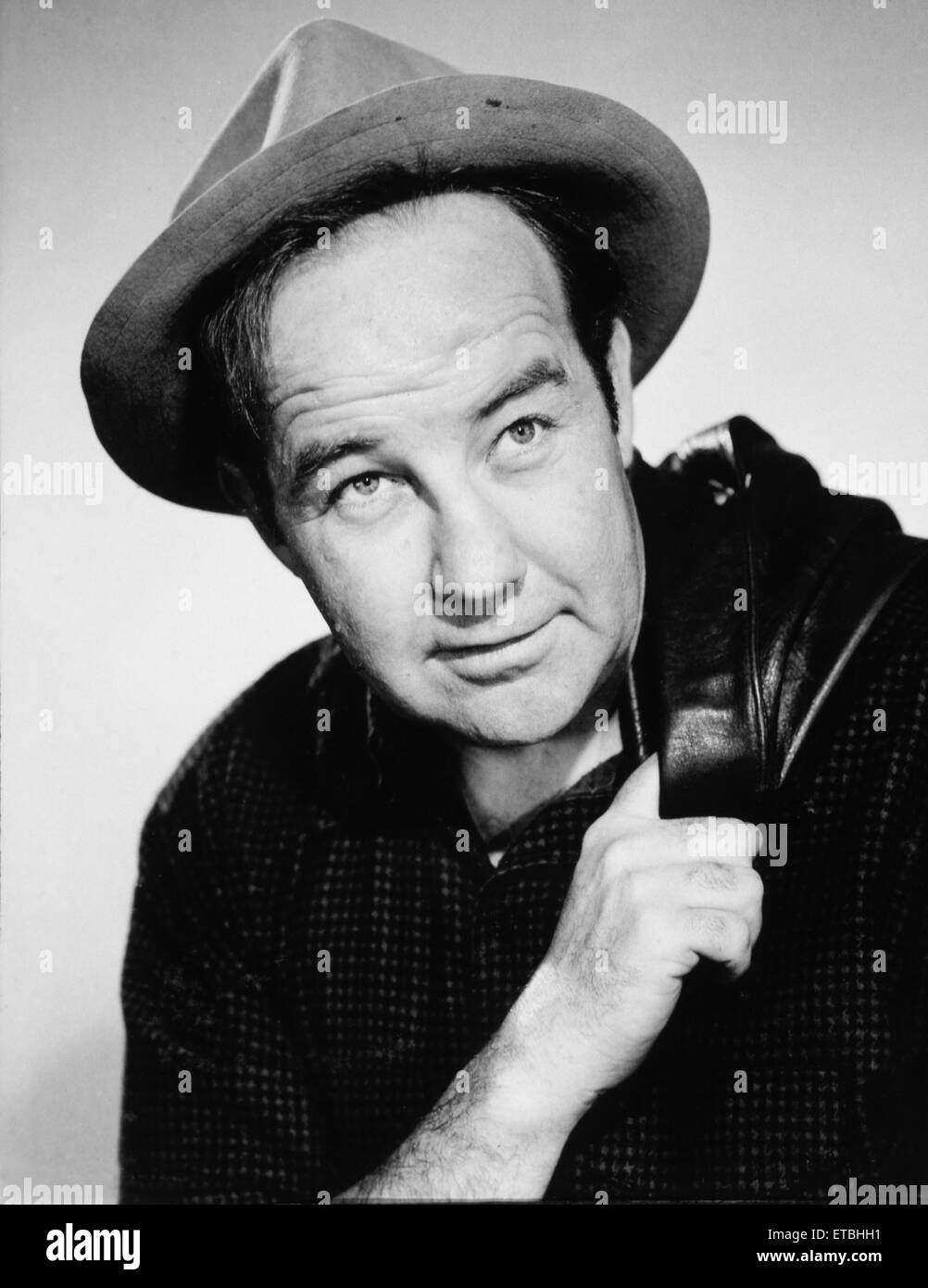 Schauspieler Broderick Crawford, Werbung Portrait, 1949 Stockfoto