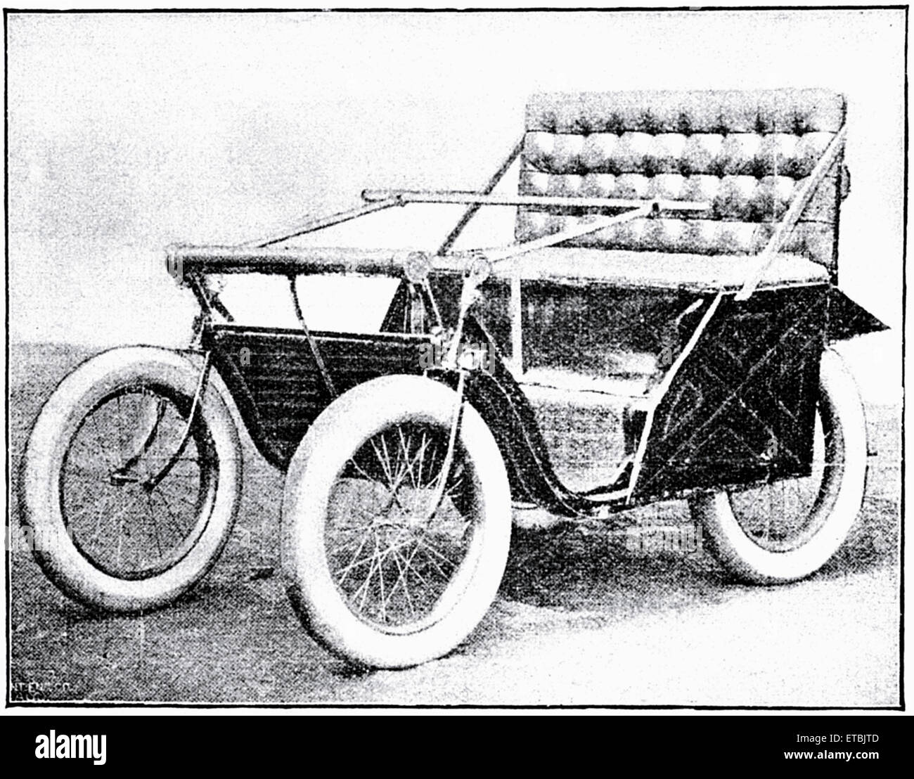 Victoria Motorette, Racine Motor Vehicle Company, ca. 1895 Stockfoto