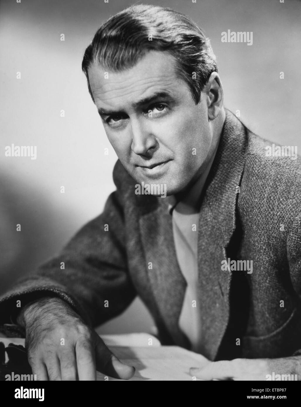 Schauspieler James Stewart, Portrait, 1954 Stockfoto