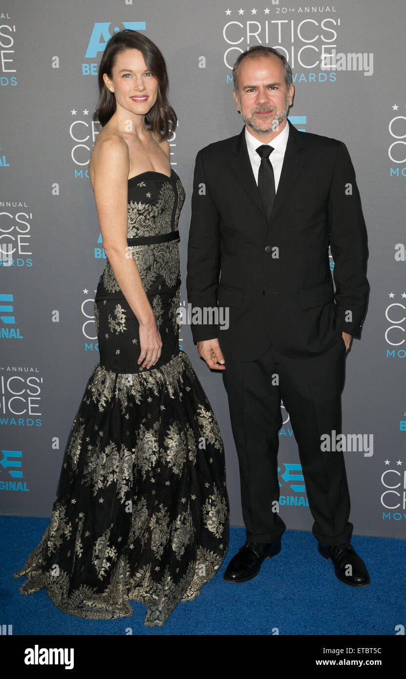 Prominente besuchen 20. Annual Critics' Choice Movie Awards - Ankünfte am Hollywood Palladium.  Mitwirkende: Gast, Jeremy Dawson wo: Los Angeles, California, Vereinigte Staaten von Amerika bei: Kredit-15. Januar 2015: Brian To/WENN.com Stockfoto