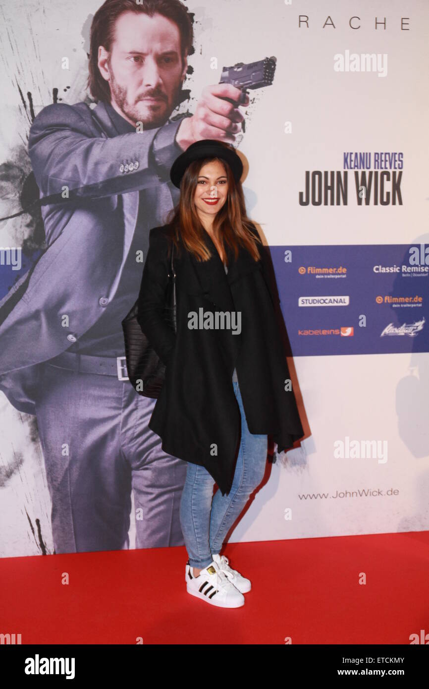 John Wick im Pop-up-Kino (Kino) Classic Remise mit Vorschau: Nilam Farooq wo: Berlin, Deutschland: 16. Januar 2015 Credit: WENN.com Stockfoto
