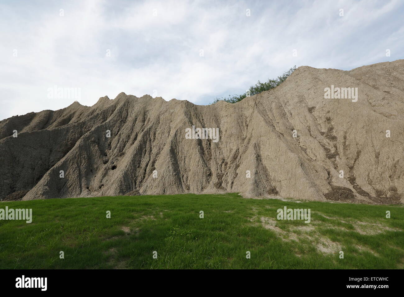 MONDLANDSCHAFT-WELT Stockfoto