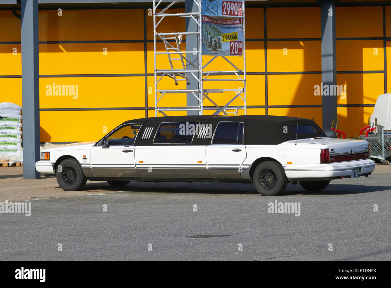Lincoln Town Car Limousine 1993 Stockfoto