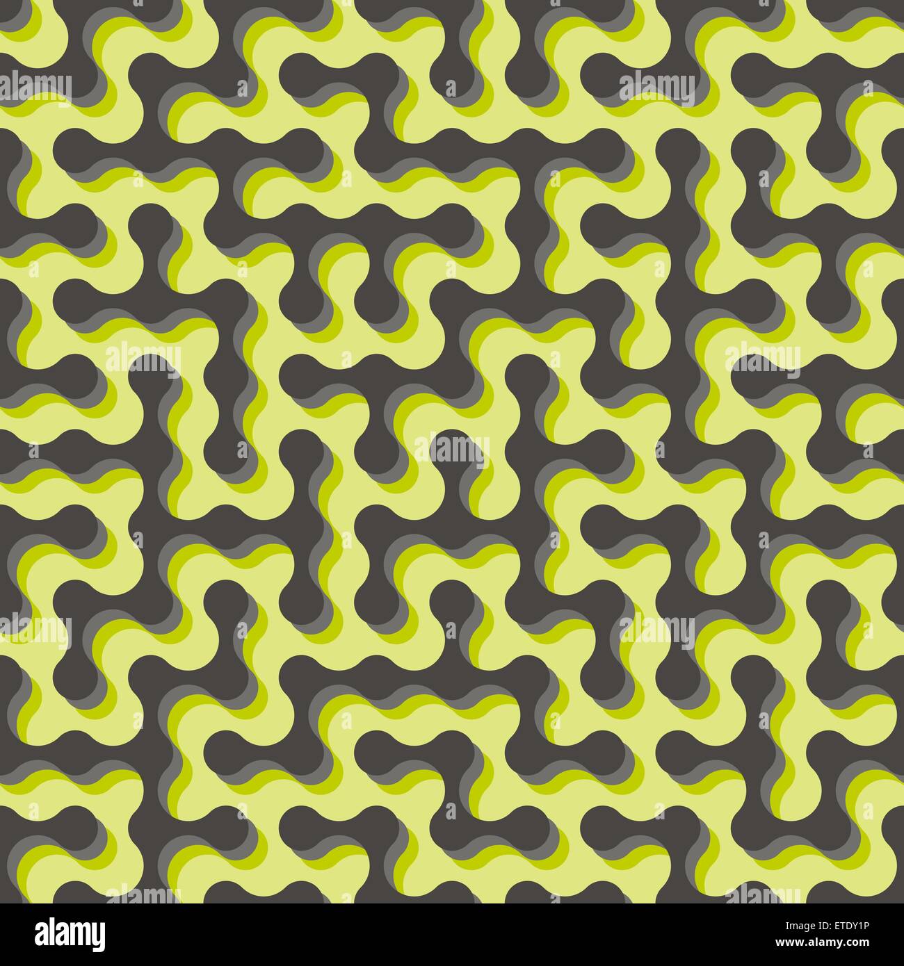 Labyrinth. Nahtlose Muster. Vektor-Illustration. Stock Vektor