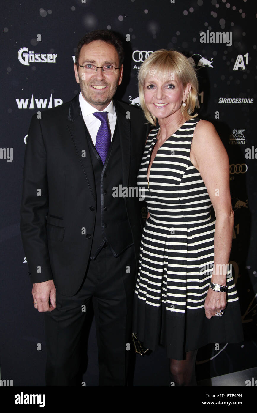 Kitz-Race-Party nach der Hahnenkamm-Rennen Kitzbühel mit: Erich Rembeck und Christa Kinshofer Where: Kitzbühel, Österreich bei: Kredit-24. Januar 2015: ATP/WENN.com Stockfoto