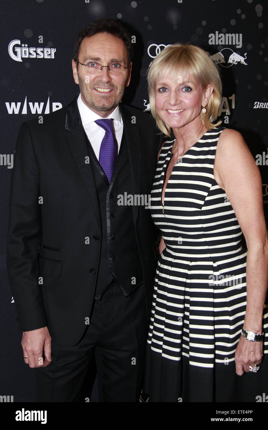 Kitz-Race-Party nach der Hahnenkamm-Rennen Kitzbühel mit: Erich Rembeck und Christa Kinshofer Where: Kitzbühel, Österreich bei: Kredit-24. Januar 2015: ATP/WENN.com Stockfoto