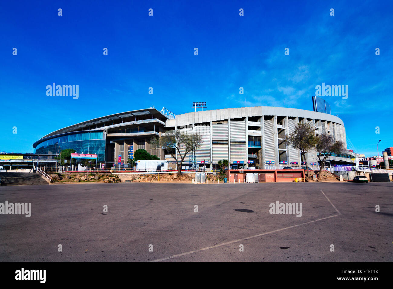 Nou Camp (1957), Stadion des F.C. Barcelona. Barcelona. Stockfoto