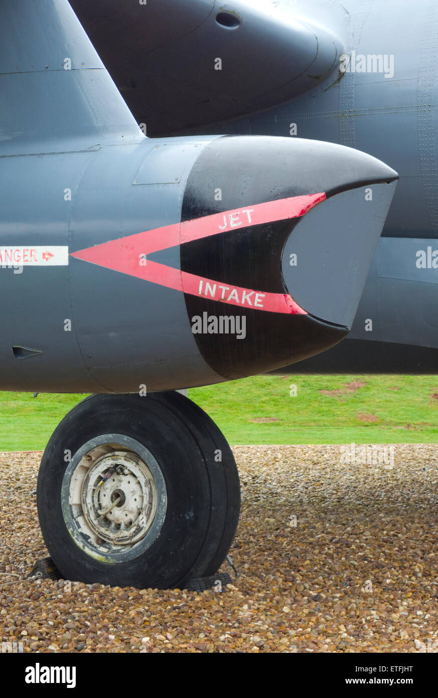 Jet-Engine eine Lockheed P2H Neptun Flugzeuge Stockfoto