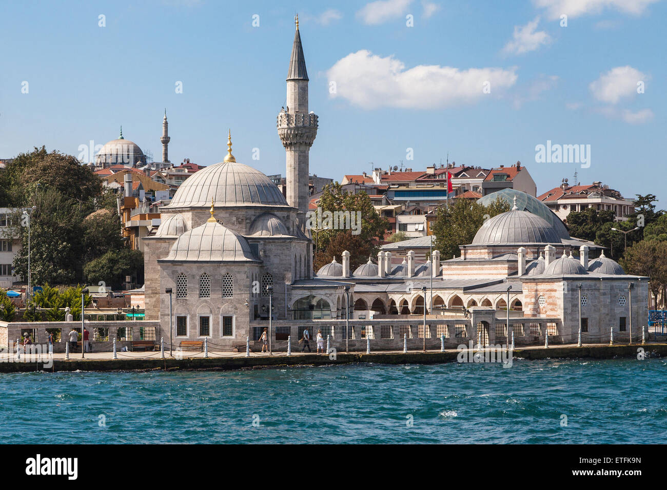 SEMSI Pasha Moschee in Üsküdar, Istanbul, Türkei. Stockfoto