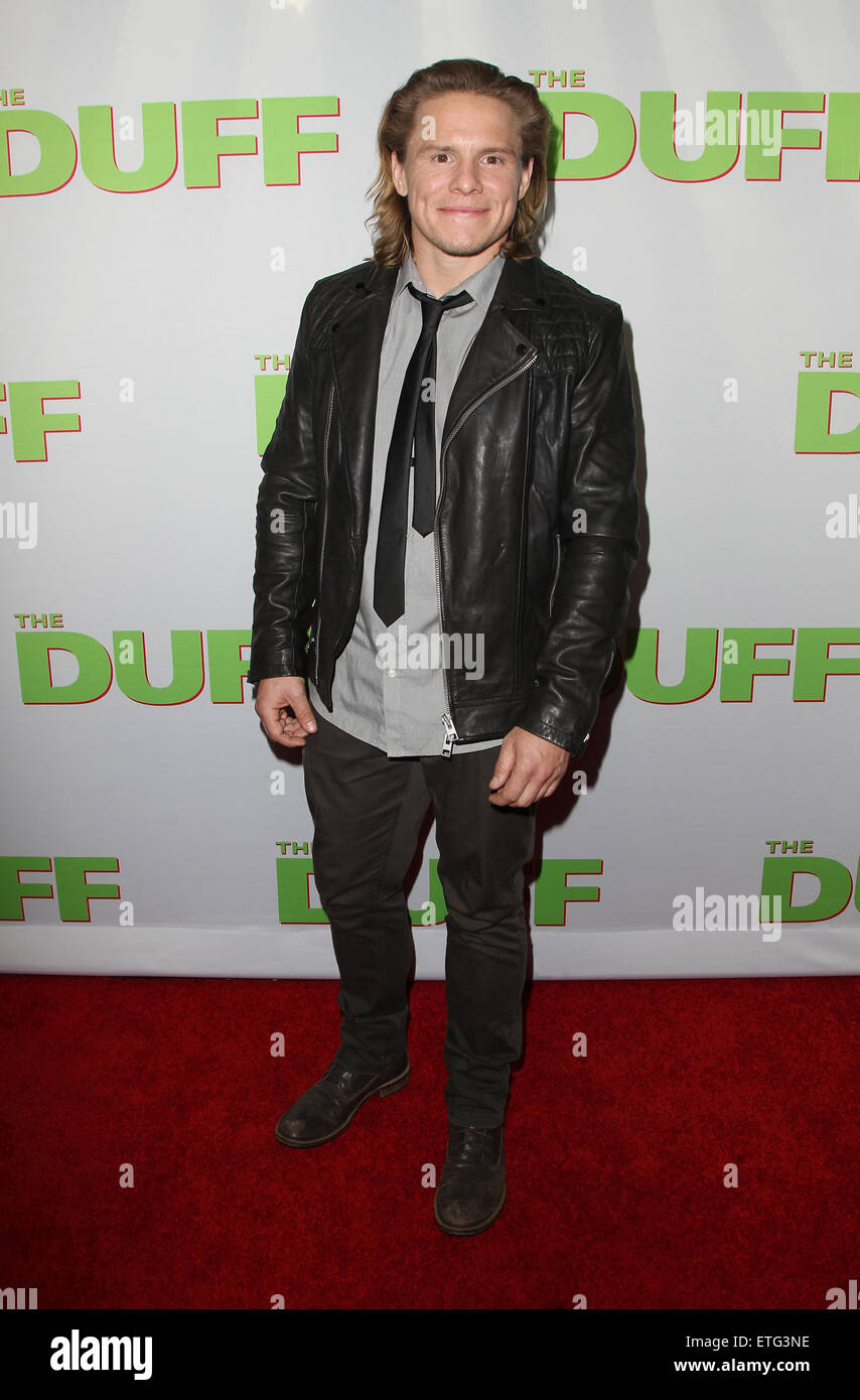 Los Angeles Fan Vorführung von THE DUFF Featuring: Tony Cavalero Where: Hollywood, Kalifornien, USA bei: Kredit-13. Februar 2015: FayesVision/WENN.com Stockfoto