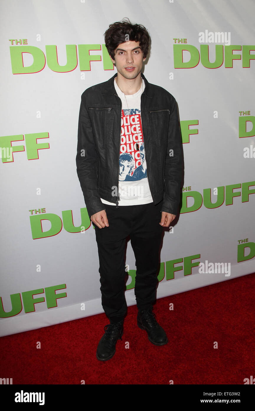 Los Angeles Fan Vorführung von THE DUFF Featuring: Carter Jenkins wo: Hollywood, Kalifornien, USA bei: Kredit-13. Februar 2015: FayesVision/WENN.com Stockfoto