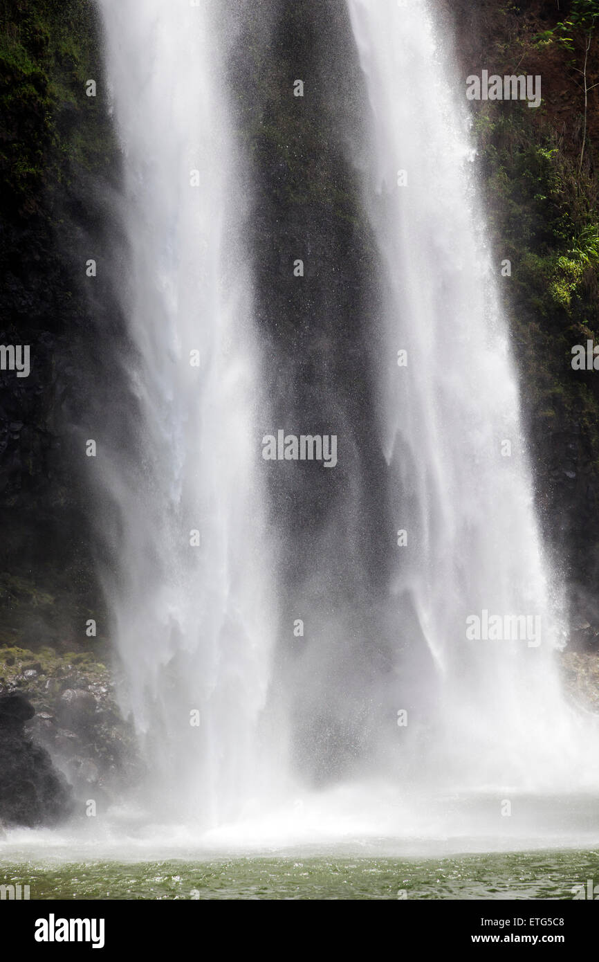 Wailua Falls, Kauai, Hawaii, USA Stockfoto