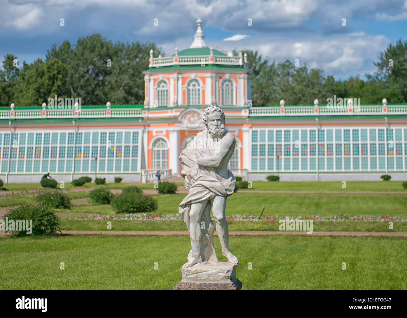 Statue am Kuskowo Park in Moskau, Russland Stockfoto