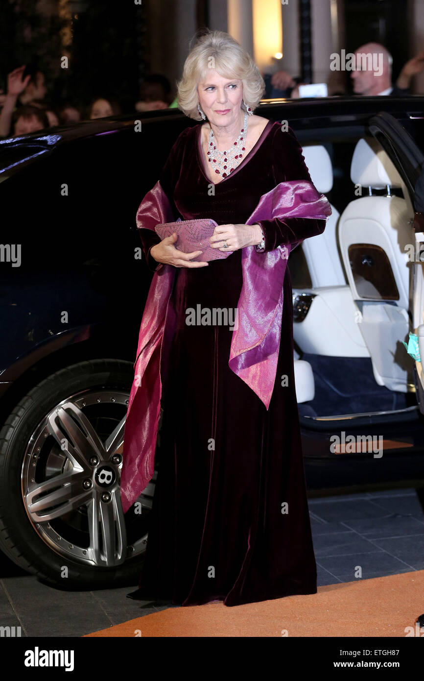 "Der zweite Best Exotic Marigold Hotel" Premiere - Arrivals Featuring: Camilla Dutchess of Cornwall wo: London, Vereinigtes Königreich bei: Kredit-17. Februar 2015: Lia Toby/WENN.com Stockfoto