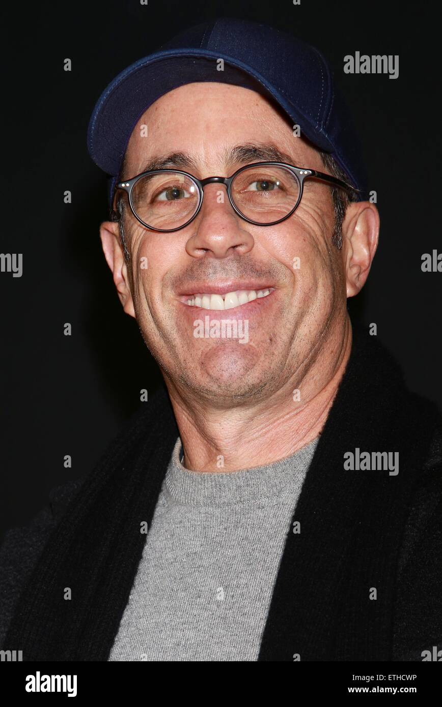 New York Premierenfeier von "Cop Show" bei Carolines auf Broadway Comedy Club - Ankünfte mit: Jerry Seinfeld Where: New York, New York, Vereinigte Staaten von Amerika bei: Kredit-24. Februar 2015: Joseph Marzullo/WENN.com Stockfoto