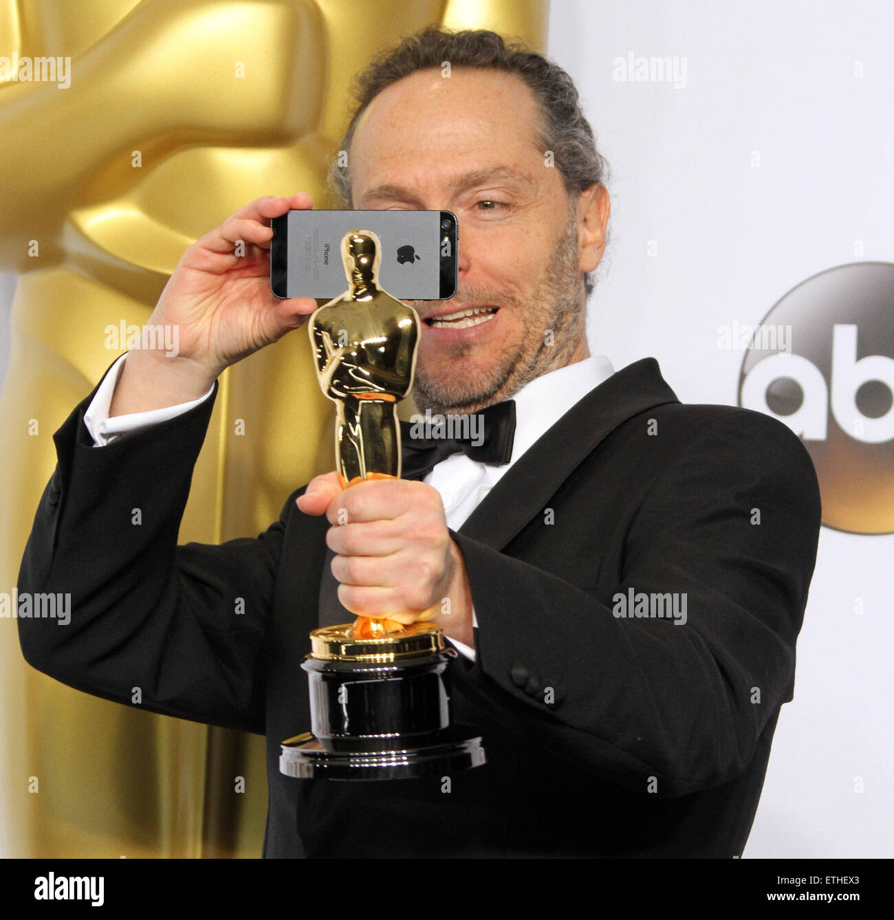 87. annual Academy Awards statt im Dolby Theater - Zimmer mit drücken: Emmanuel Lubezki Where: Los Angeles, California, Vereinigte Staaten von Amerika bei: Kredit-22. Februar 2015: Adriana M. Barraza/WENN.com Stockfoto