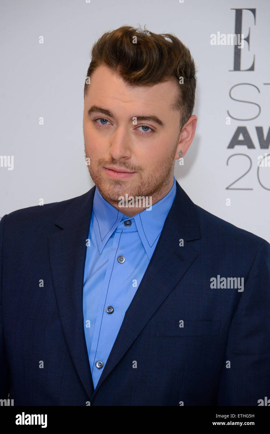 ELLE Style Awards 2015 - Ankünfte mit: Sam Smith wo: London, Vereinigtes Königreich bei: Kredit-24. Februar 2015: Joe/WENN.com Stockfoto