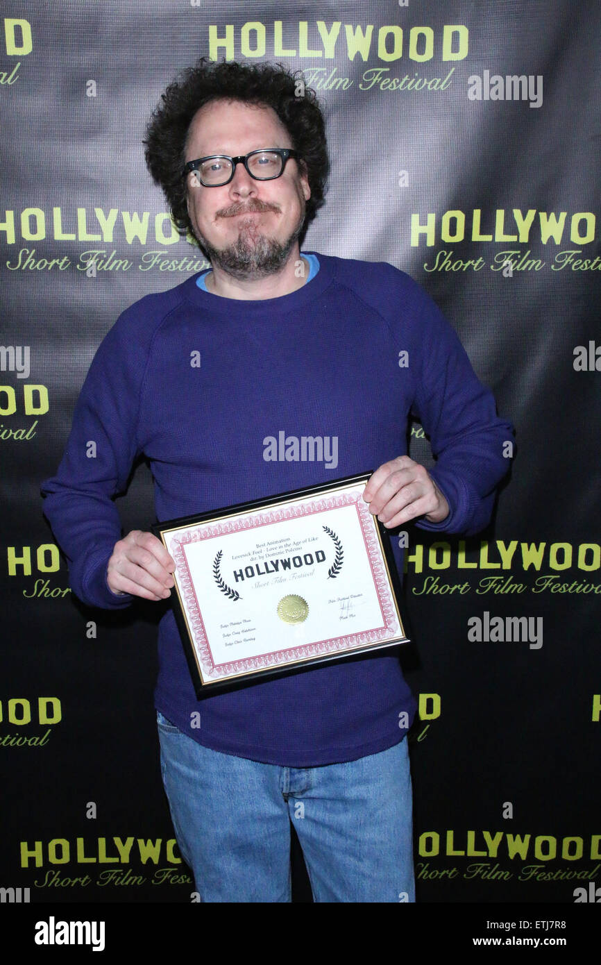 Hollywood Kurzfilm Festival mit: Dominic Polcino Where: Los Angeles, California, Vereinigte Staaten von Amerika bei: 21. Februar 2015 Credit: WENN.com Stockfoto