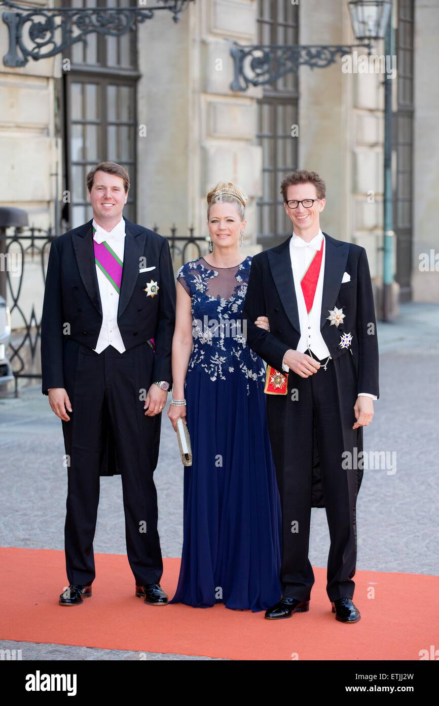 Stockholm, Schweden. 13. Juni 2015. Hubertus Prinz von SachsenCoburg und Gotha, Prince Manuel
