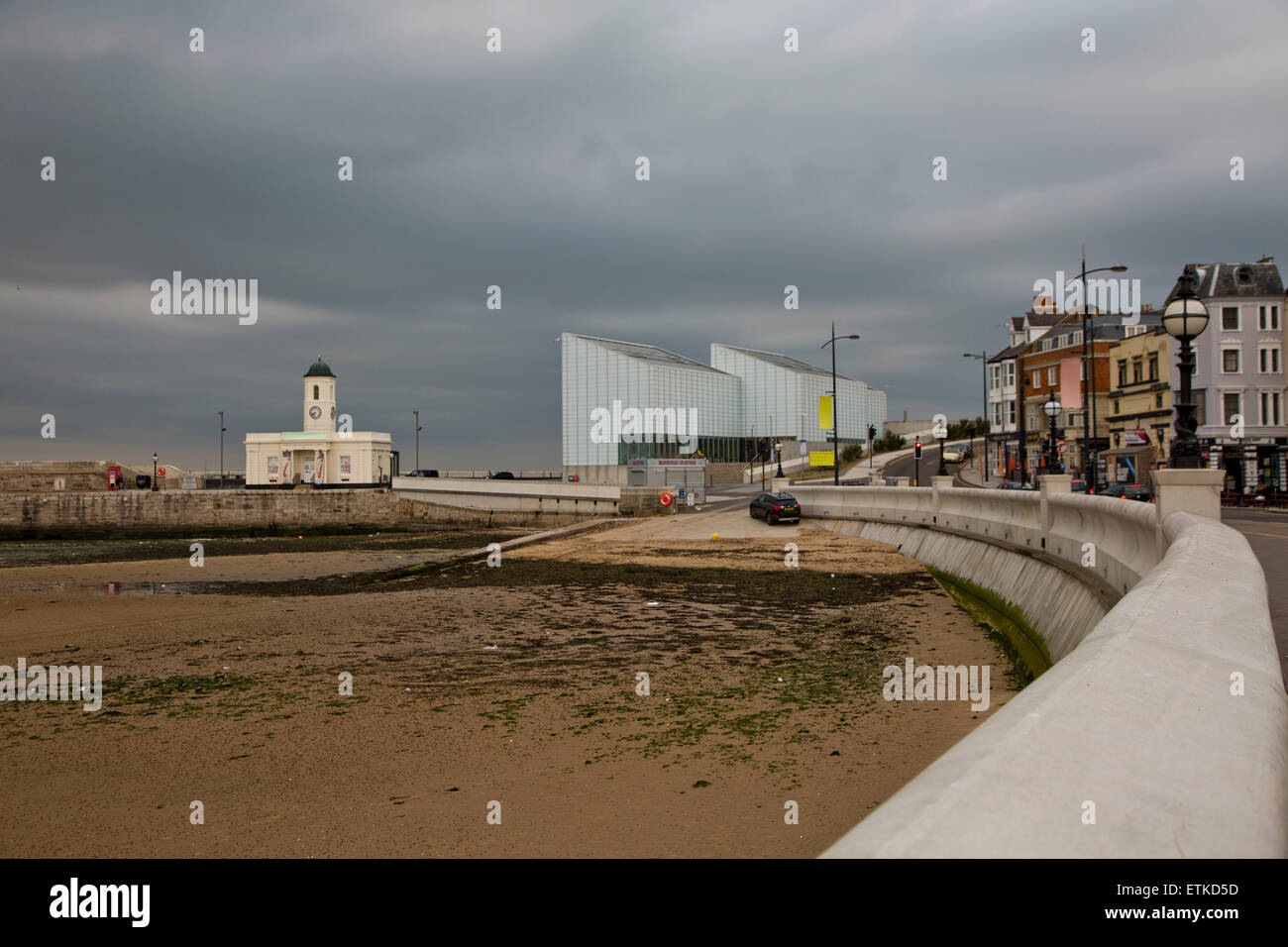 Margate Hafenblick Stockfoto