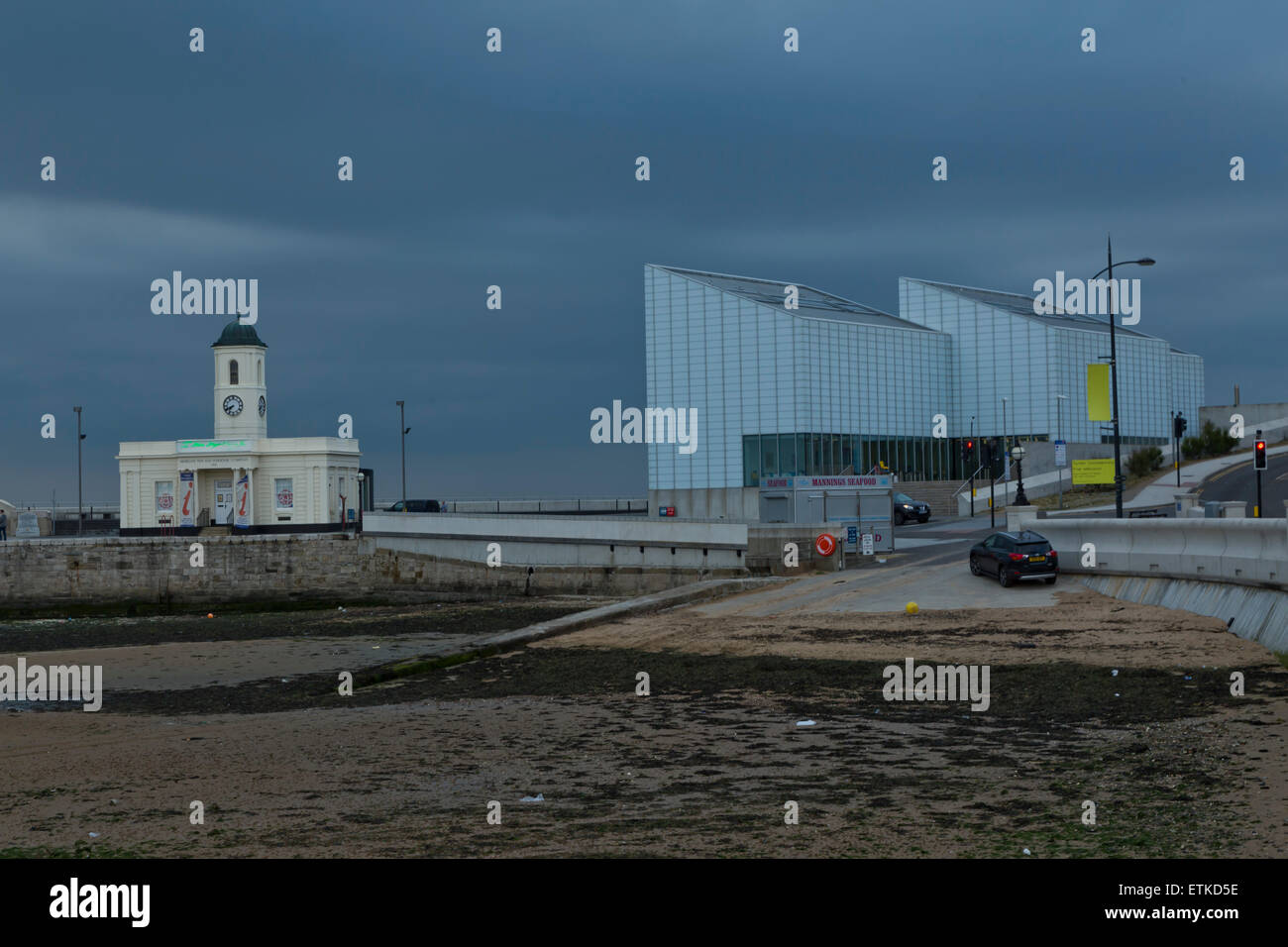 Margate Hafenblick Stockfoto