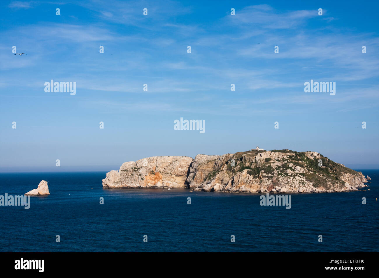 Medes-Inseln. Spanien, Katalonien, Provinz Girona, Baix Empordà, Torroella de Montgrí. Stockfoto