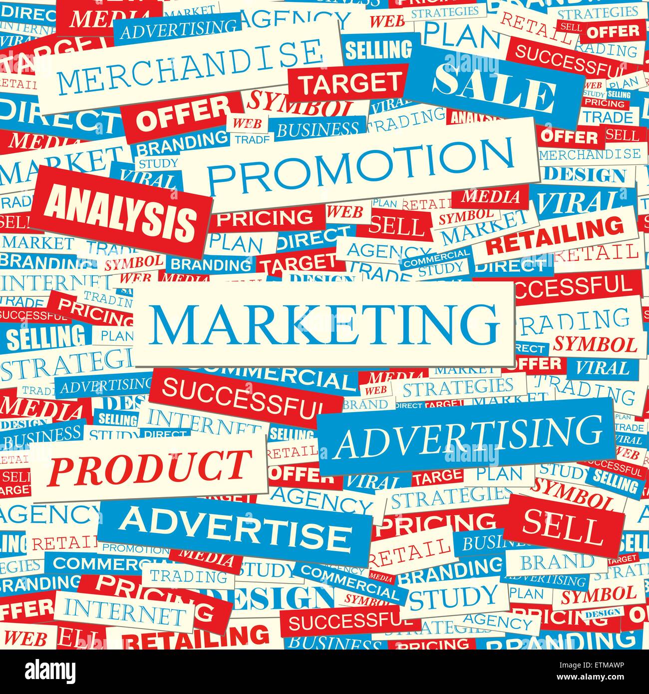 MARKETING Stock Vektor