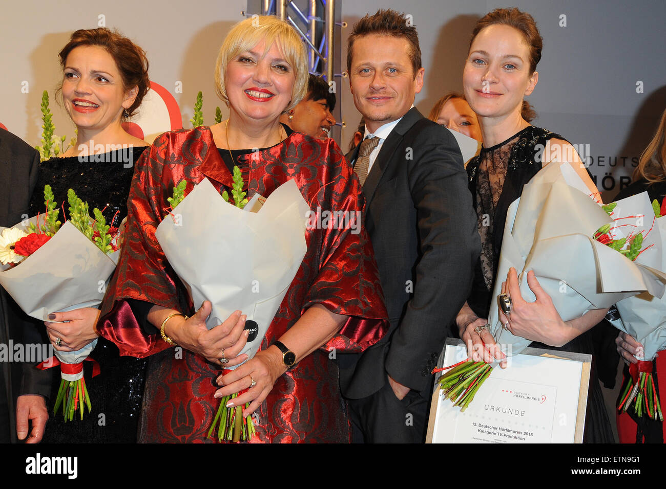 Promis bei Deutscher Hoerfilmpreis bei Deutsche Bank Atrium ...