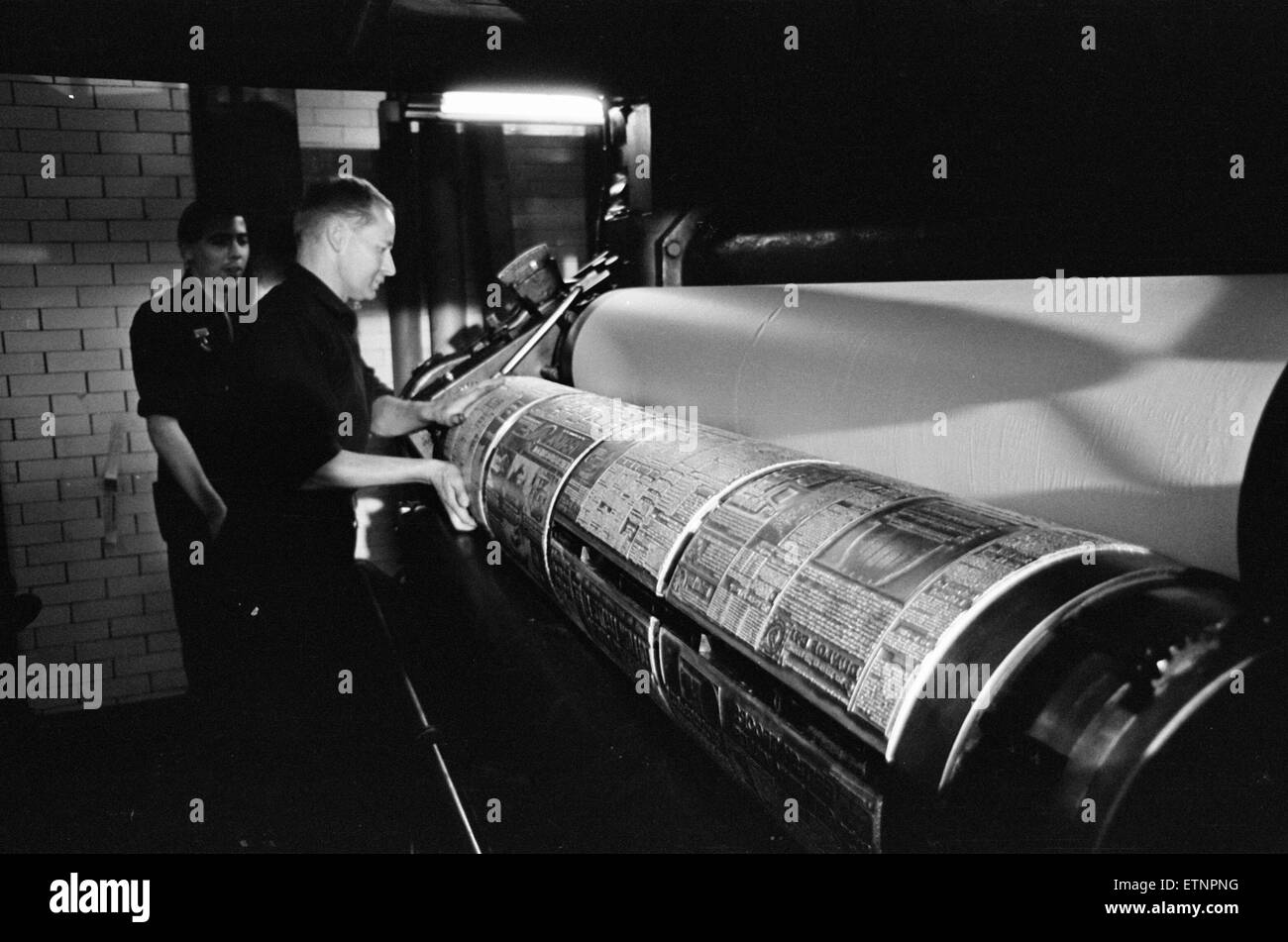 The Sun Zeitung, ins Leben gerufen von Besitzern IPC, International Publishing Corporation, die Daily Herald zu ersetzen. Zuerst veröffentlicht in Manchester auf Dienstag, 15. September 1964. Stockfoto