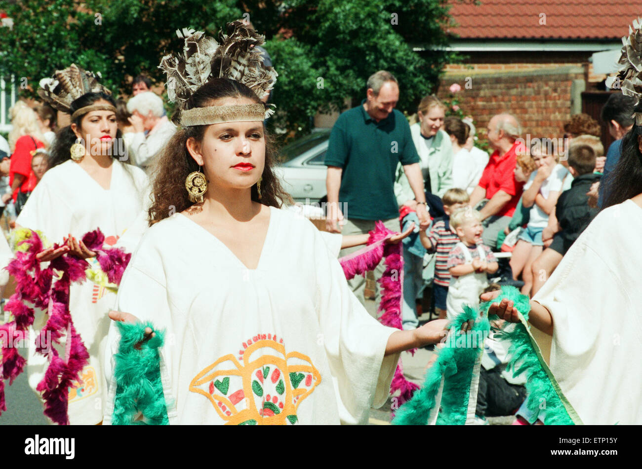 Billingham Folklore Festival 1994, internationale Folklore-Festival der Welt tanzen. 16. August 1994. Stockfoto