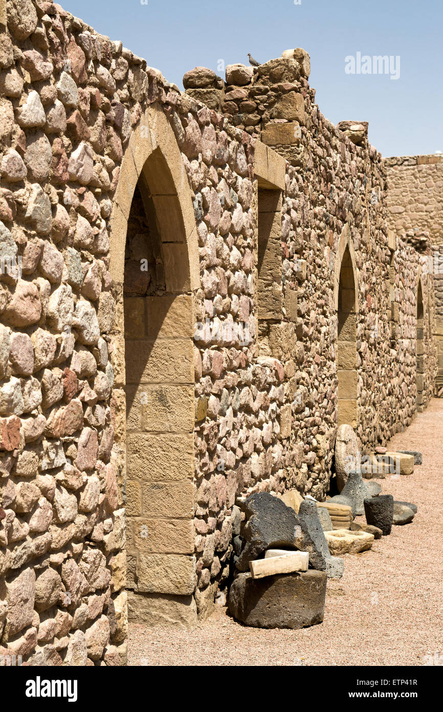 Aqaba Fort, Aqaba, Jordanien, Naher Osten Stockfoto