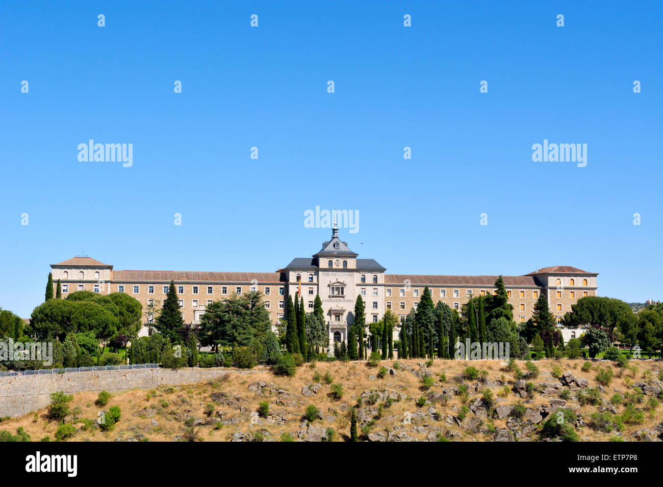 Academia de Infanteria auf San Blas Hügel, Toledo, Spanien Stockfoto