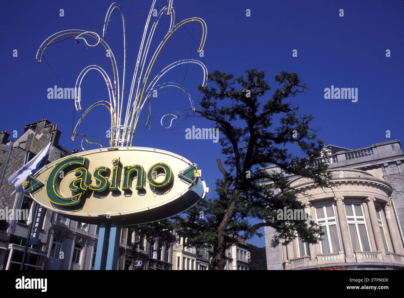 BEL, Belgien, Spa, Casino.  BEL, Belgien, Spa, Das Casino. Stockfoto