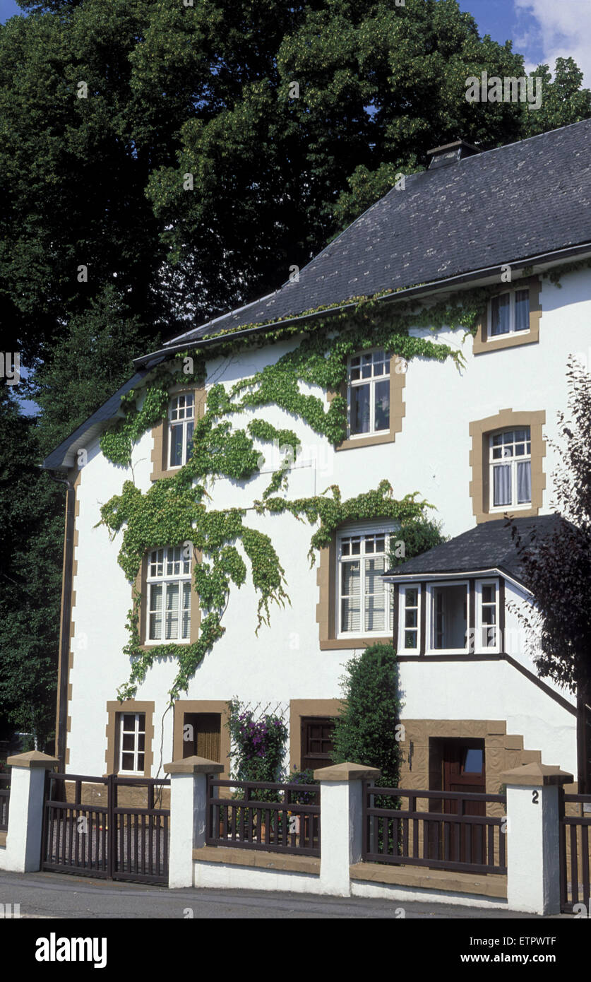 BEL, Belgien, Eastbelgium, Haus in Buetgenbach.  BEL, Belgien, Ostbelgien, Haus in Buetgenbach. Stockfoto
