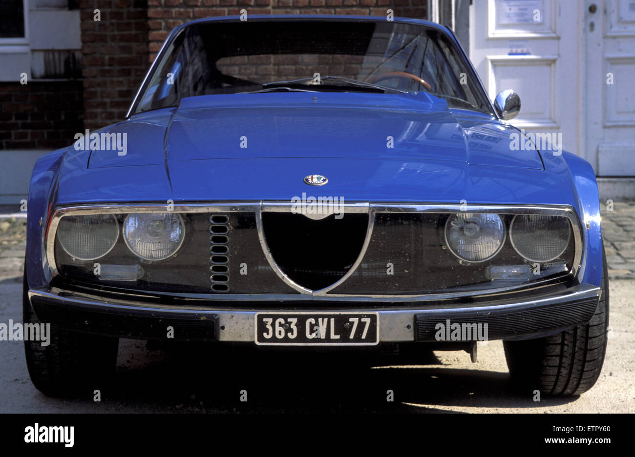 BEL, Eastbelgium, Stavelot, Belgien, Alfa Romeo Junior 1600 Z Zagato von 1973.  BEL, Alfa Romeo, Stavelot, Ostbelgien, Belgien Stockfoto