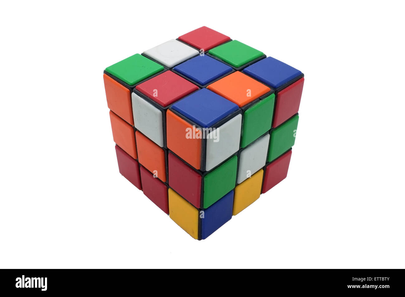 Bunte kubisch, Spielzeug Stockfoto