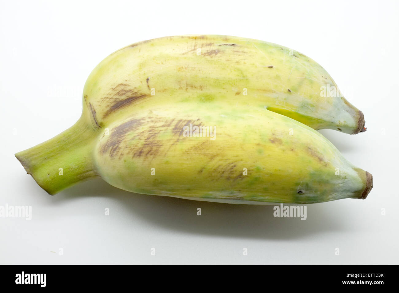 Kultivierte gelbe Bananen, Obst Stockfoto