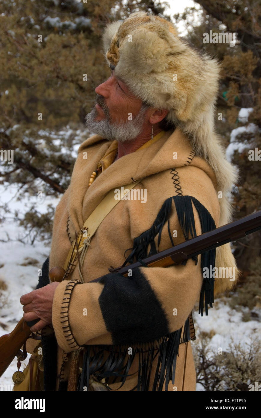 Mountain man fur coat store