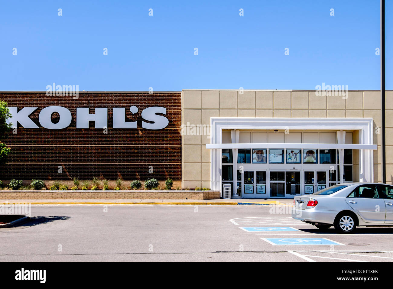 Kohls Kaufhaus Exterieur Front in Oklahoma City, Oklahoma, USA. Stockfoto