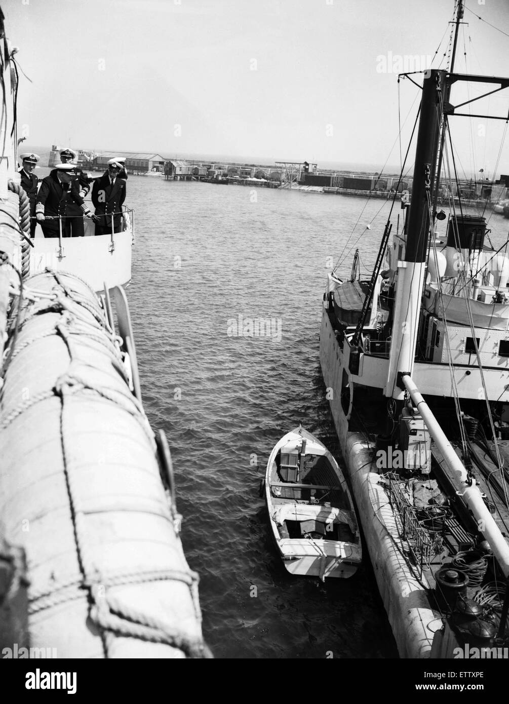 HMS Sidon war ein u-Boot der Royal Navy, im September 1944, eine dritte Gruppe von S-Klasse-u-Boote gebaut von Cammell Laird & Co Limited, Birkenhead ins Leben gerufen. Eine Explosion, verursacht durch einen defekten Torpedo versenkte sie im Hafen von Portland, Dorset, mit dem l Stockfoto