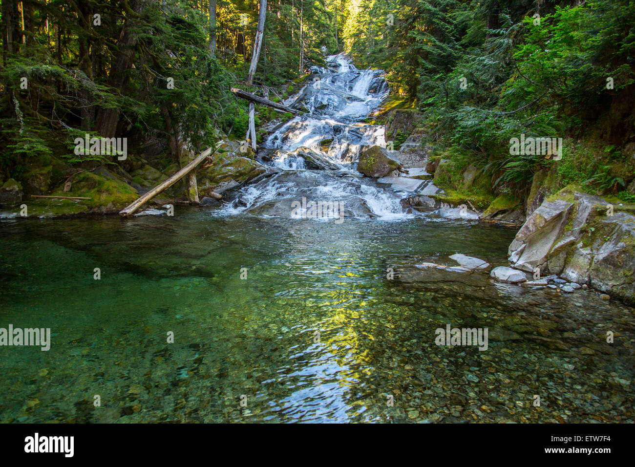 Chenuis Wasserfälle Stockfoto