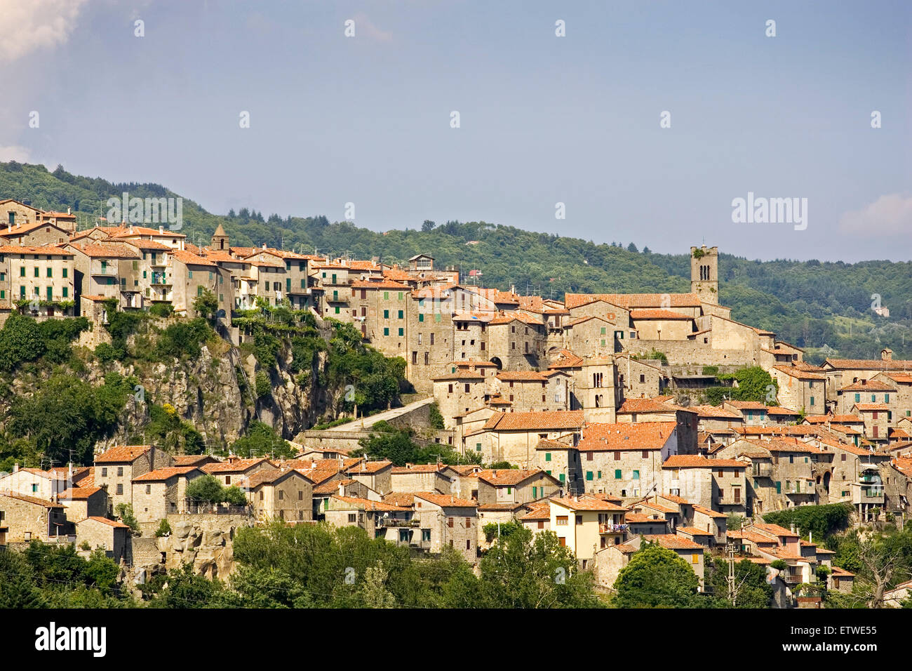 Europa, Italien, Toskana, Santa fiora Stockfoto