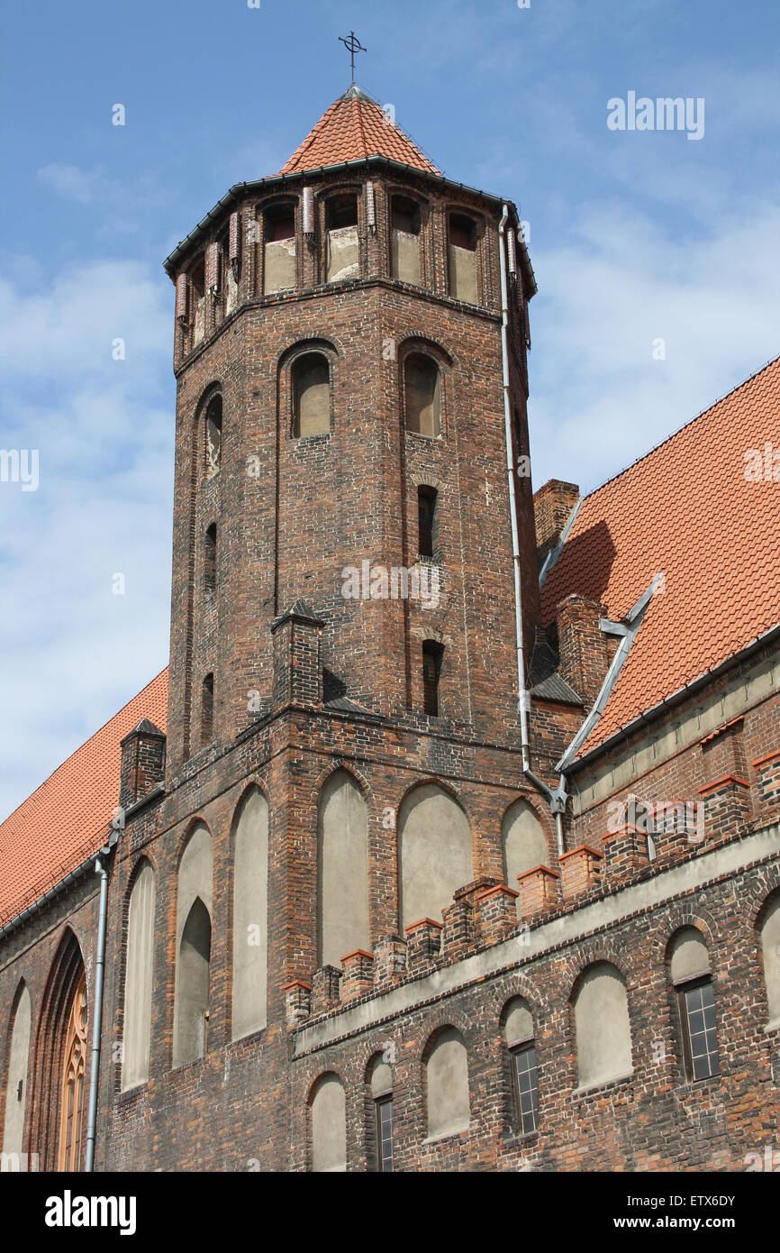 Gdansk, Danzig, Polen. St.-Nikolaus-Kirche. Stockfoto