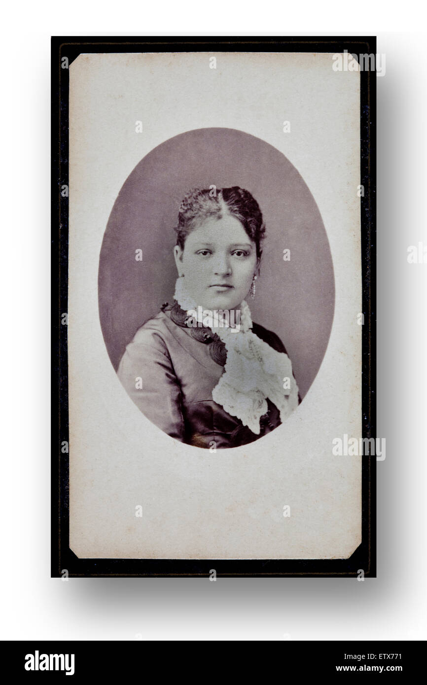 Antike Portrait of a Lady. Stockfoto