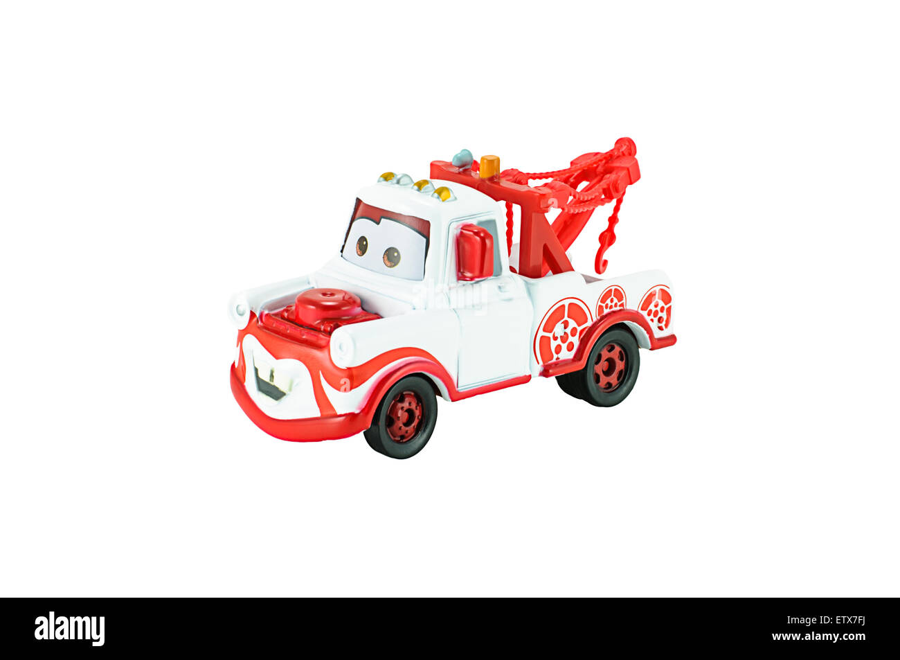 Bangkok, Thailand - 5. Februar 2015: Tokyo Mater Spielzeug Auto Japan-Version eine Hauptfigur des Disney Pixar Spielfilm Auto Stockfoto