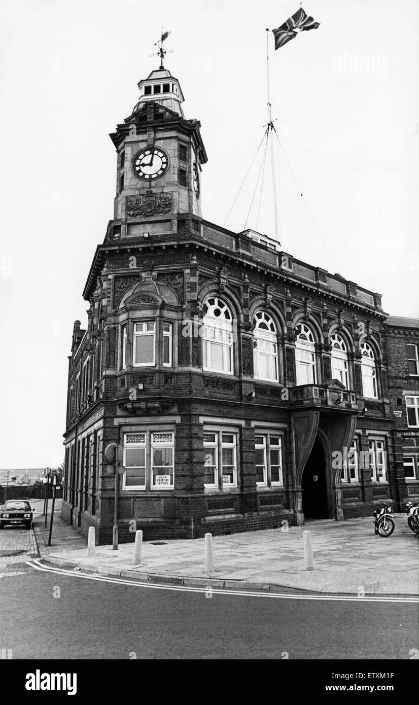 Thornaby Rathaus, North Yorkshire. 15. Februar 1982. Stockfoto